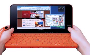 Sony Vaio P – самый маленький ноутбук Sony Vaio P